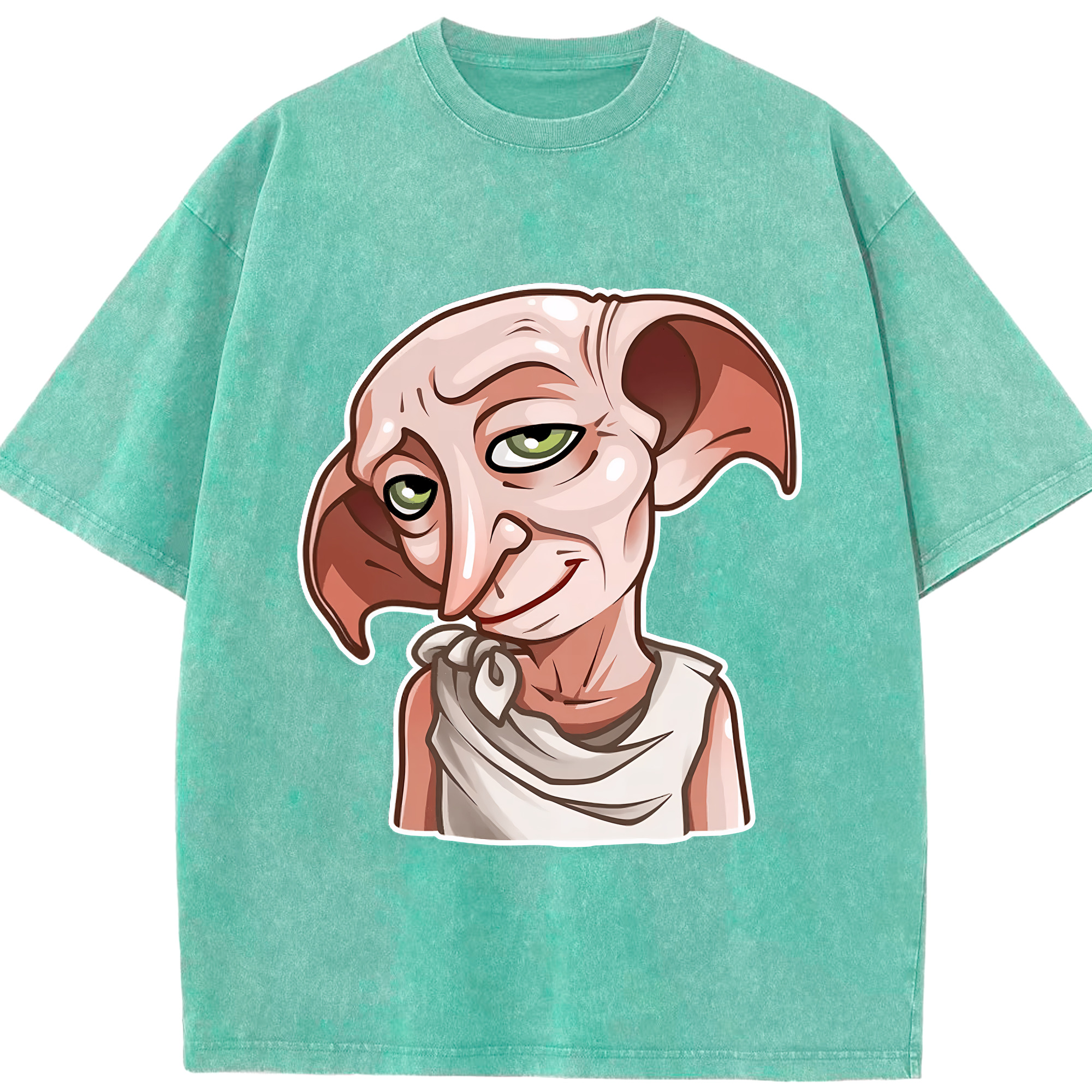 （画像用） Harry Potter ハリー・ポッターシリーズ 綿100% ヴィンテージ風 半袖Tシャツ（フロントプリント）